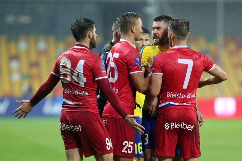 Football. Polish Cup. Podbeskidzie Bielsko-Biala - Arka Gdynia. 19.09.2017