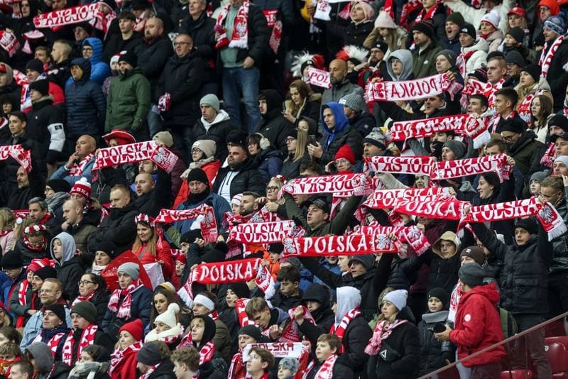 Football. UEFA Nations League. Poland - Scotland. 18.11.2024