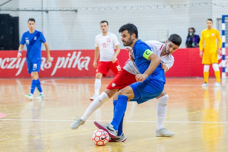 Futsal. World Cup Qualifiers. Poland - Greece. 19.09.2022