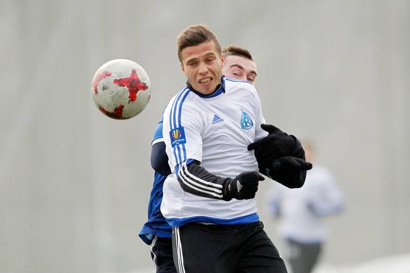 Football. Sparing. Ruch Chorzow - Odra Opole. 21.01.2017