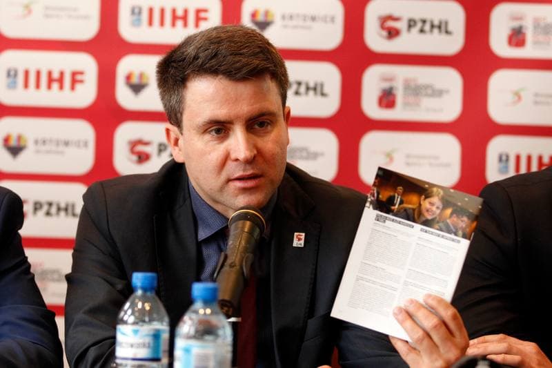 Ice Hockey. Women's Division 1B World Championship. Press Conference. 06.04.2017