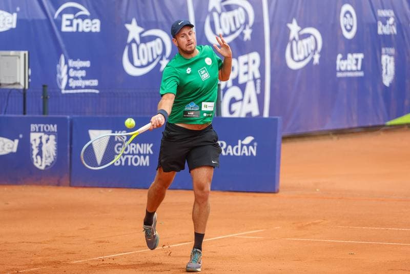 Tennis. Lotto SuperLiga. Gornik Bytom - Advantage Bielsko-Biala. 23.07.2023