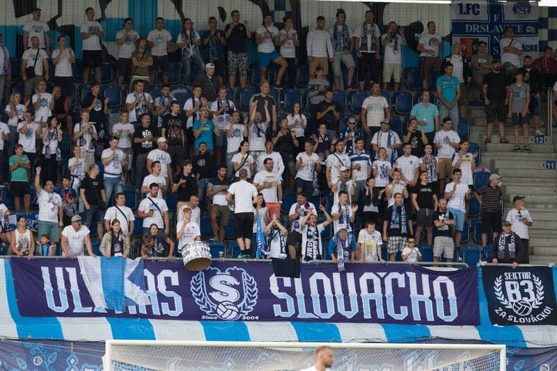 Football. HET Liga. 1 FC Slovacko - Banik Ostrava. 12.08.2017