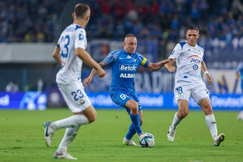 Football. PKO BP Ekstraklasa. Ruch Chorzow - Stal Mielec. 01.09.2023