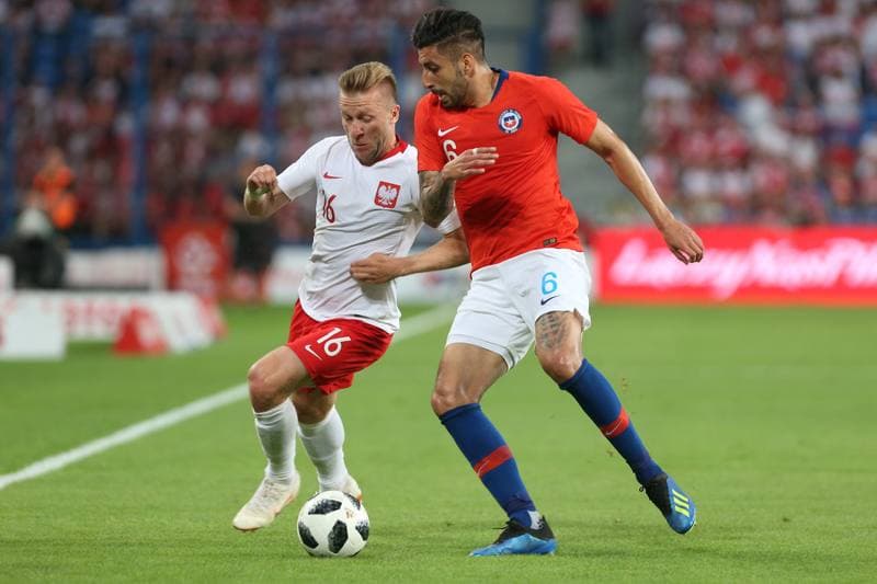 Football. International Friendly. Poland - Chile. 08.06.2018