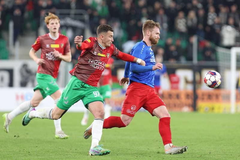 Football. Fortuna I Liga. Zaglebie Sosnowiec - Odra Opole. 10.03.2024