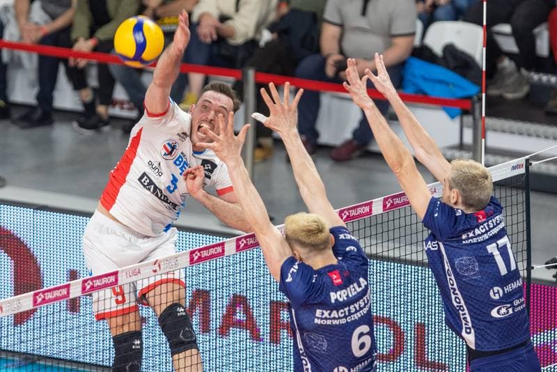 Volleyball. Tauron I Liga. MKS Bedzin - Exact Systems Norwid Czestochowa. 18.05.2023