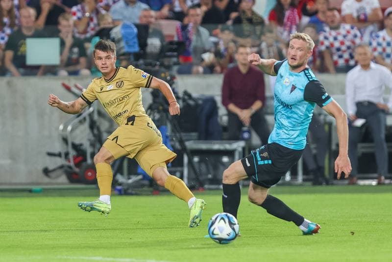 Football. PKO BP Ekstraklasa. Gornik Zabrze - Widzew Lodz. 18.08.2023