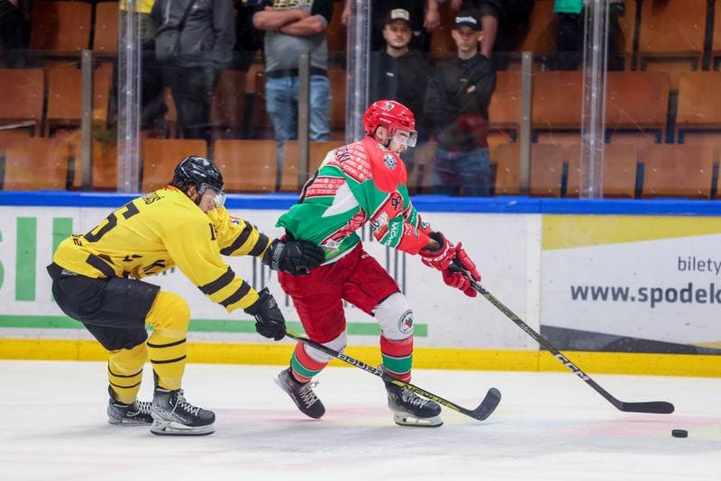 Ice Hockey. Tauron Hokej Liga. GKS Katowice - Zaglebie Sosnowiec. 01.10.2023
