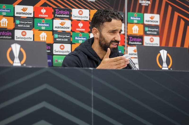 Football. Sporting CP. Press Conference. 25.10.2023