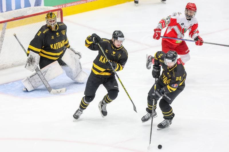 Ice Hockey. Tauron Hokej Liga. Zaglebie Sosnowiec - GKS Katowice. 03.11.2023