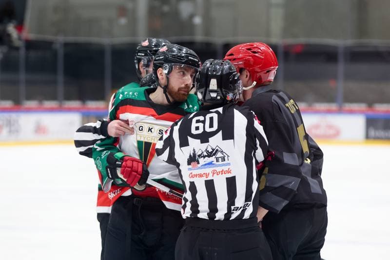 Ice Hockey. Tauron Hokej Liga. GKS Tychy - Comarch Cracovia. 12.01.2024