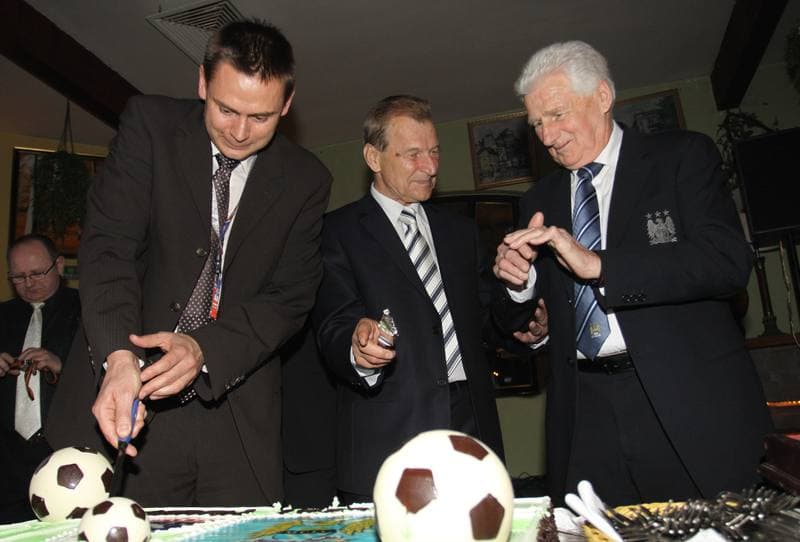 Football. Gornik Zabrze. Press Conference. 23.04.2010