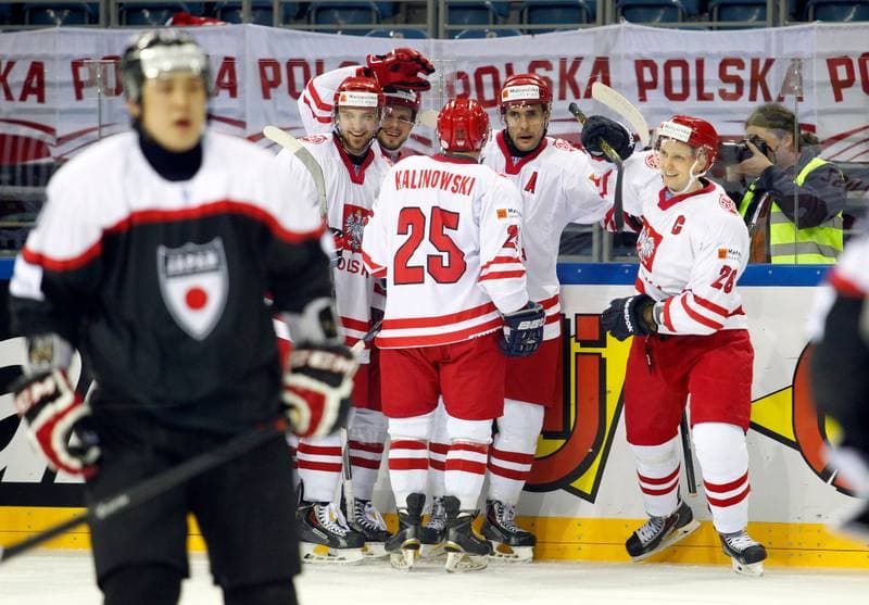 Ice Hockey. IIHF World Championship Division 1A. Poland - Japan. 20.04.2015