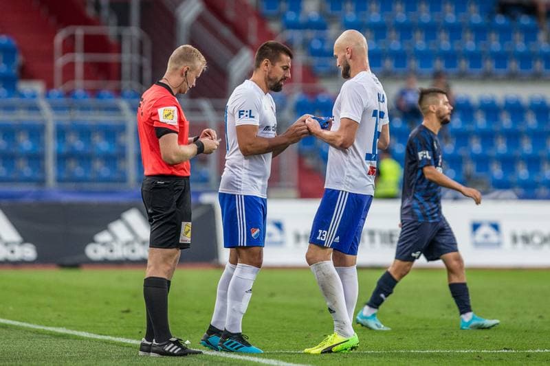 Football. Fortuna:Liga. Banik Ostrava - 1 FC Slovacko. 23.08.2019
