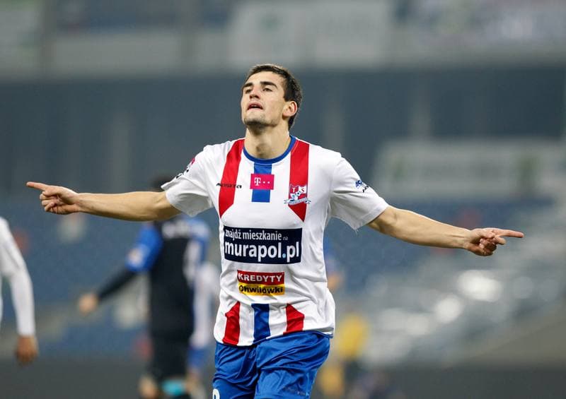 Football. T-Mobile Ekstraklasa. Podbeskidzie Bielsko Biala - Zawisza Bydgoszcz. 14.12.2014