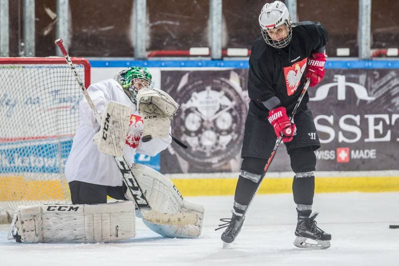 Ice Hockey. Poland national team. Training. 24.09.2019