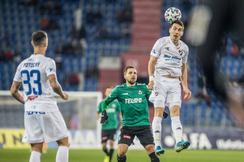 Football. Fortuna:Liga. Banik Ostrava - FK Jablonec. 24.02.2020