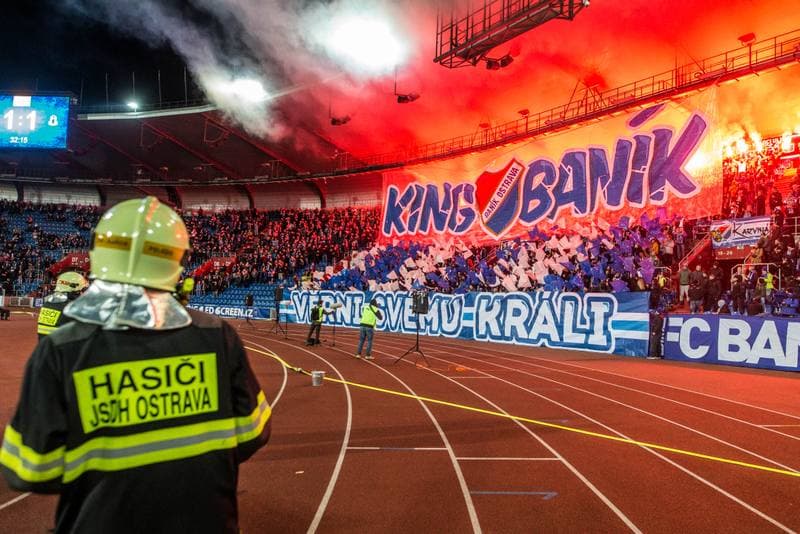 Football. Fortuna:Liga. Banik Ostrava - FK Jablonec. 24.02.2020