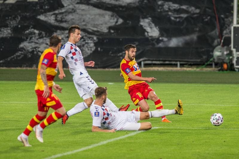 Football. Fortuna Puchar Polski. Gornik Zabrze - Jagiellonia Bialystok. 13.08.2020