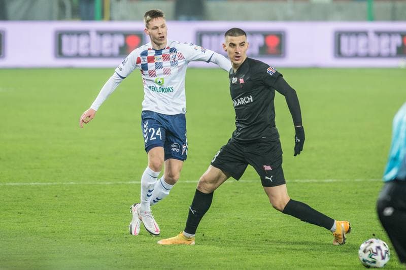 Football. PKO BP Ekstraklasa. Gornik Zabrze - Cracovia Krakow. 12.12.2020