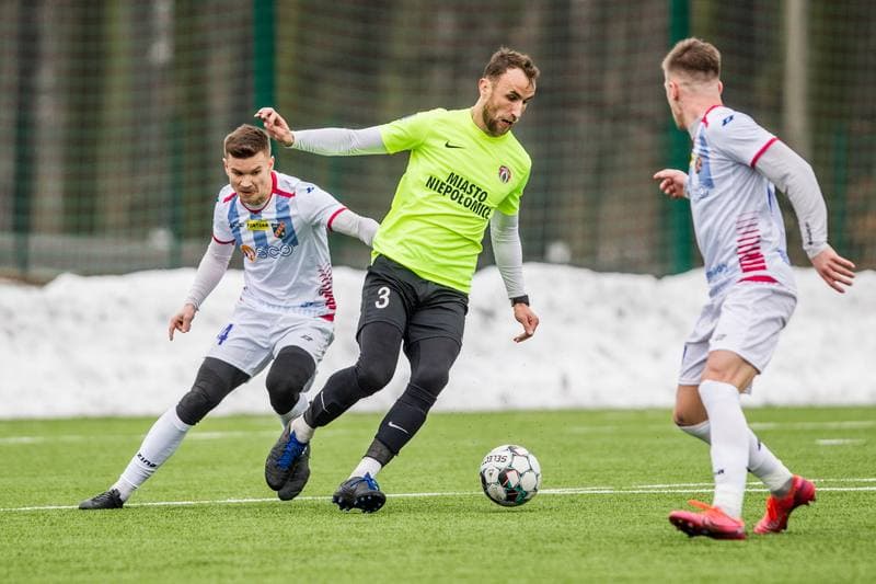 Football. Sparing. Odra Opole - Puszcza Niepolomice. 22.01.2021