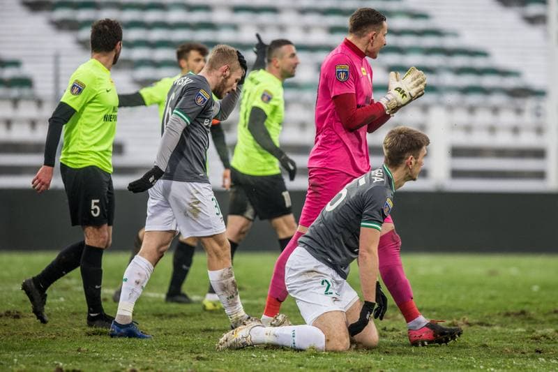 Football. Fortuna Puchar Polski. Puszcza Niepolomice - Lechia Gdansk. 09.02.2021