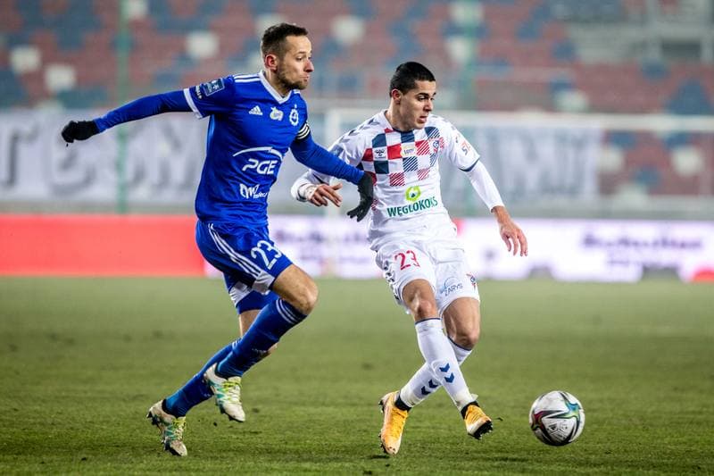 Football. PKO BP Ekstraklasa. Gornik Zabrze - Stal Mielec. 15.02.2021