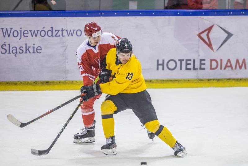Ice Hockey. Three Seas Tournament. Poland - Lithuania. 19.04.2021