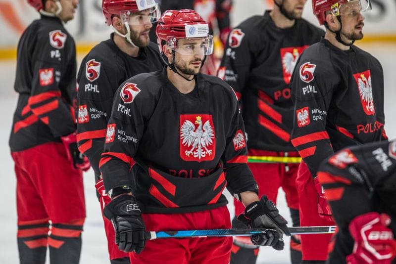 Ice Hockey. Poland national team. Training. 06.05.2021