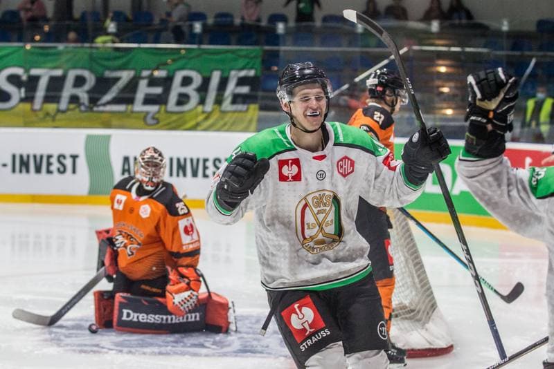 Ice Hockey. Champions Hockey League. JKH GKS Jastrzebie - Frisk Asker. 05.10.2021