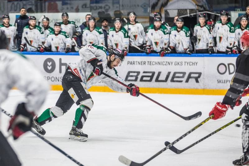 Ice Hockey. Polska Hokej Liga. GKS Tychy - Comarch Cracovia. 27.02.2022