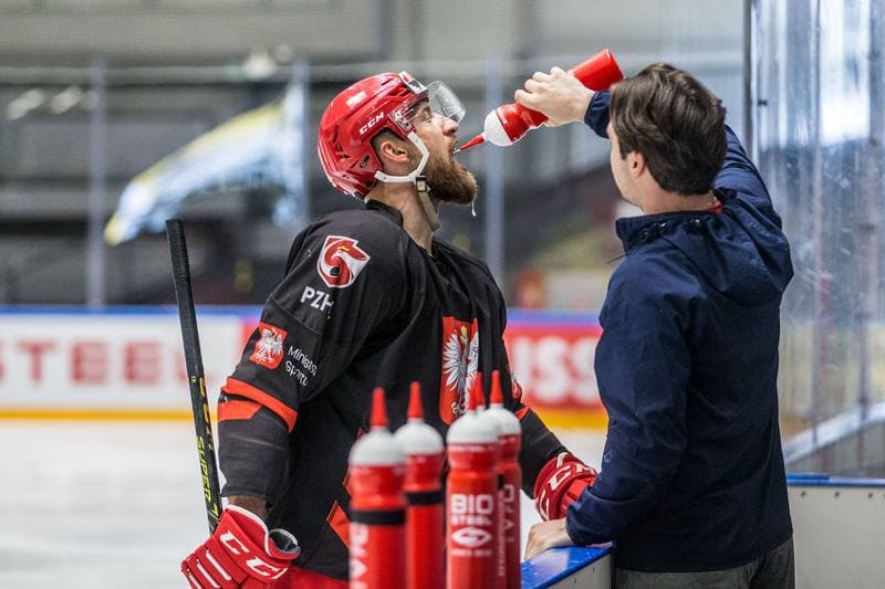 Ice Hockey. Poland national team. Training. 29.04.2022