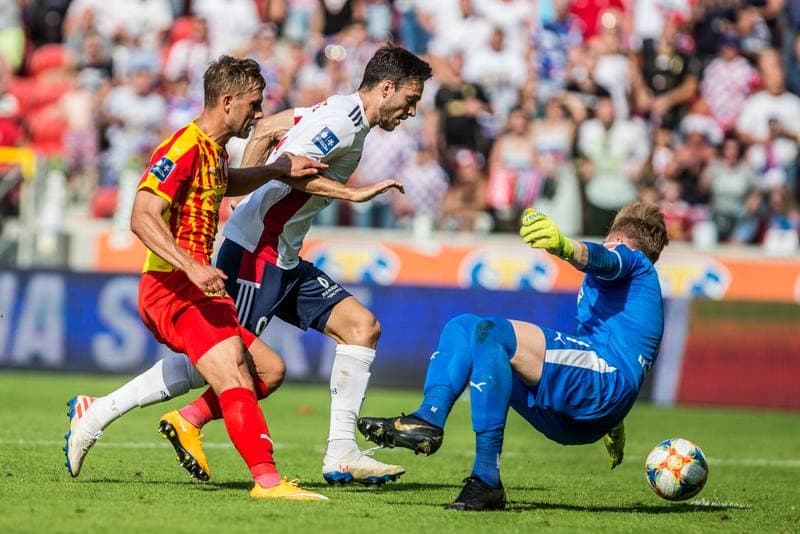 Football. PKO BP Ekstraklasa. Gornik Zabrze - Korona Kielce. 25.08.2019