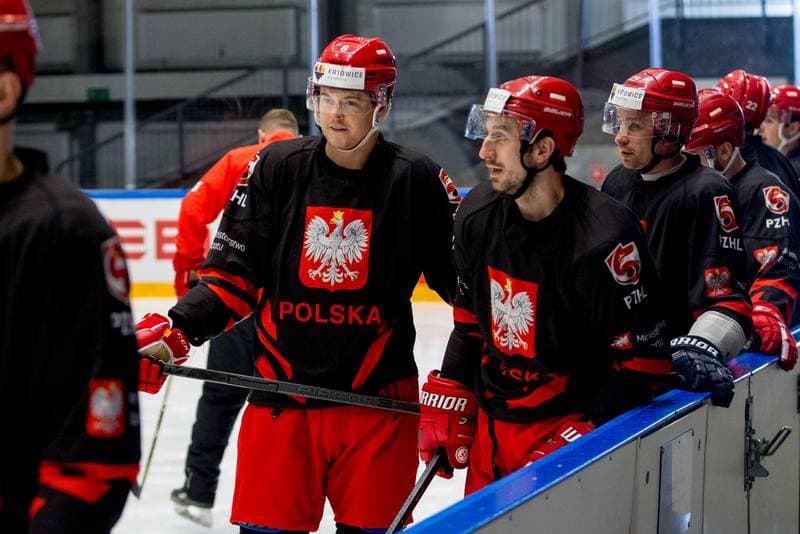 Ice Hockey. Poland national team. Training. 01.05.2022