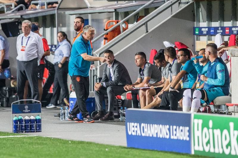 Football. UEFA Champions League. Slavia Prague - CFR Cluj. 28.08.2019