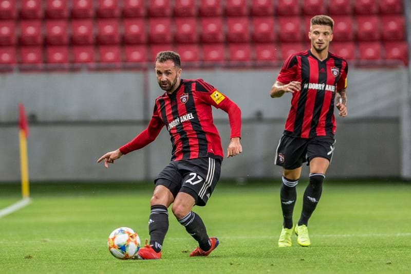 Football. UEFA Europa League. Spartak Trnava - Radnik Bijeljina. 18.07.2019