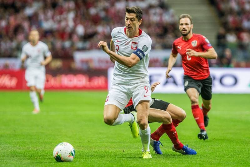 Football. Euro 2020 Qualifiers. Poland - Austria. 09.09.2019