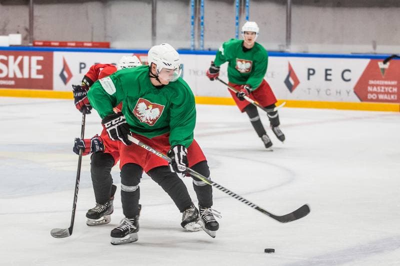 Ice Hockey. Poland U20. Training. 02.11.2020