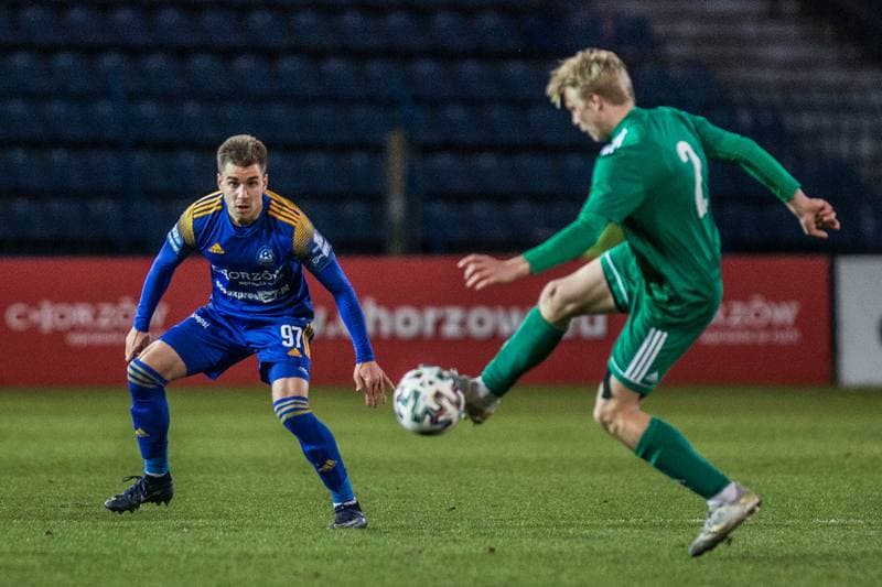 Football. III Liga. Ruch Chorzow - Foto-Higiena Gac. 13.03.2021