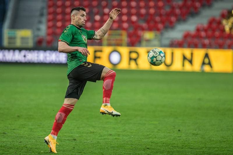 Football. Fortuna I Liga. GKS Tychy - Radomiak Radom. 20.04.2021