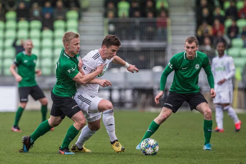 Football. Fortuna:Liga. MFK Karvina - FK 1 Pribram. 08.03.2020