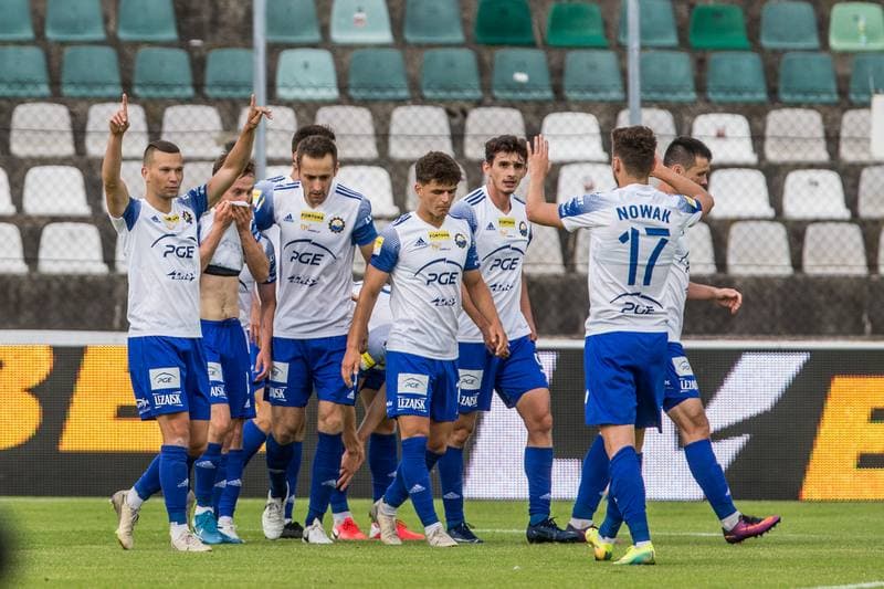 Football. Fortuna I Liga. Zaglebie Sosnowiec - Stal Mielec. 17.07.2020