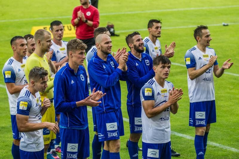 Football. Fortuna I Liga. Zaglebie Sosnowiec - Stal Mielec. 17.07.2020