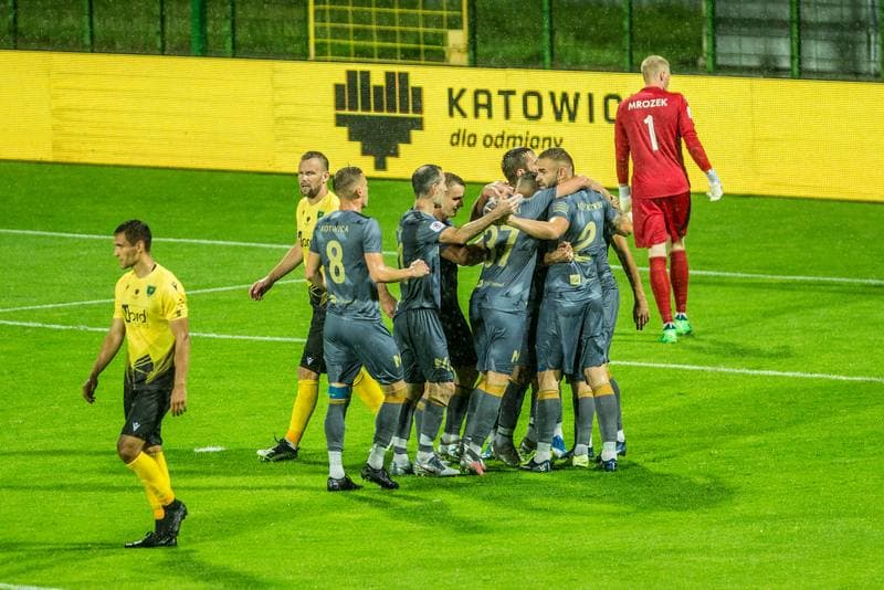 Football. Fortuna I Liga. GKS Katowice - Stal Rzeszow. 28.07.2020