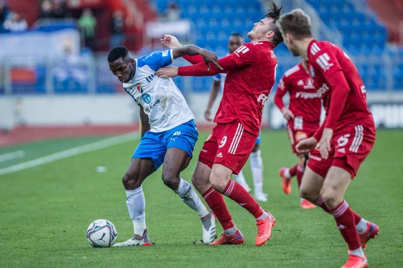 Football. Fortuna:Liga. Banik Ostrava - Sigma Olomouc. 19.02.2022