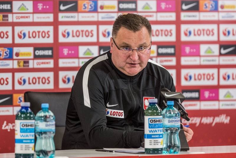 Football. Poland national team. Press Conference. 21.03.2022