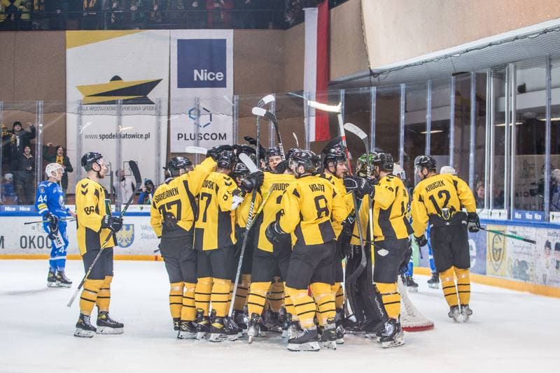 Ice Hockey. Polska Hokej Liga. GKS Katowice - Re-Plast Unia Oswiecim. 04.04.2022