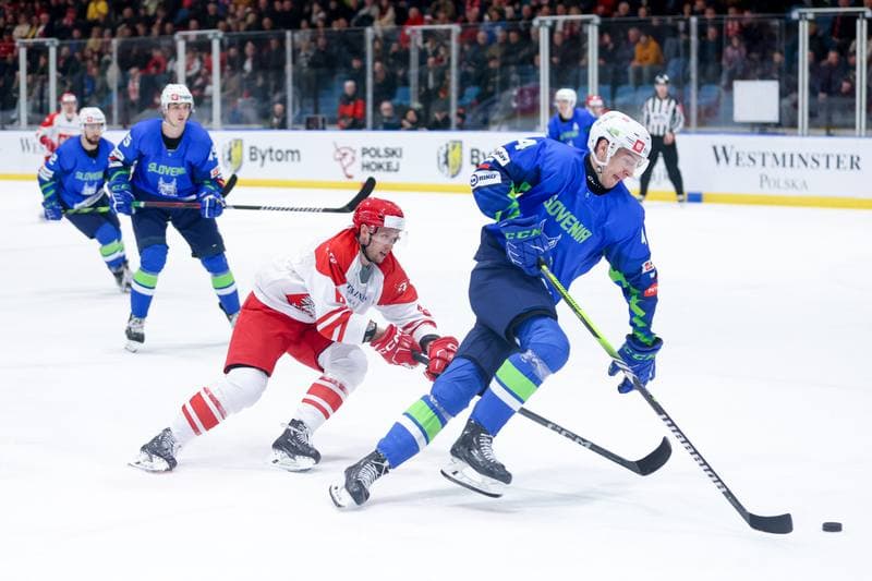 Ice Hockey. Friendly Match. Poland - Slovenia. 18.04.2024