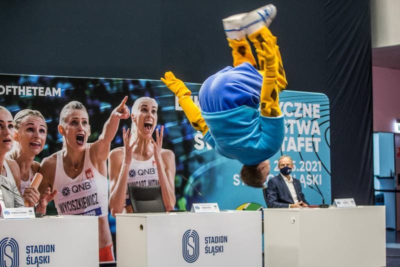 Athletics. Poland. Press Conference. 21.01.2021
